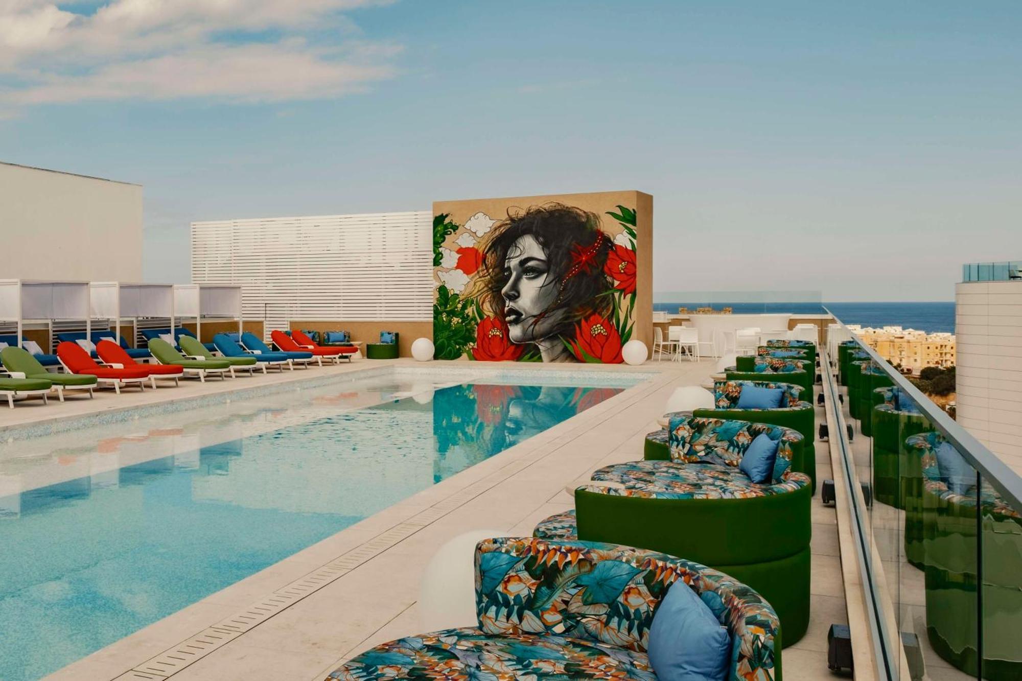Hotel Hyatt Centric Malta San Ġiljan Exterior foto